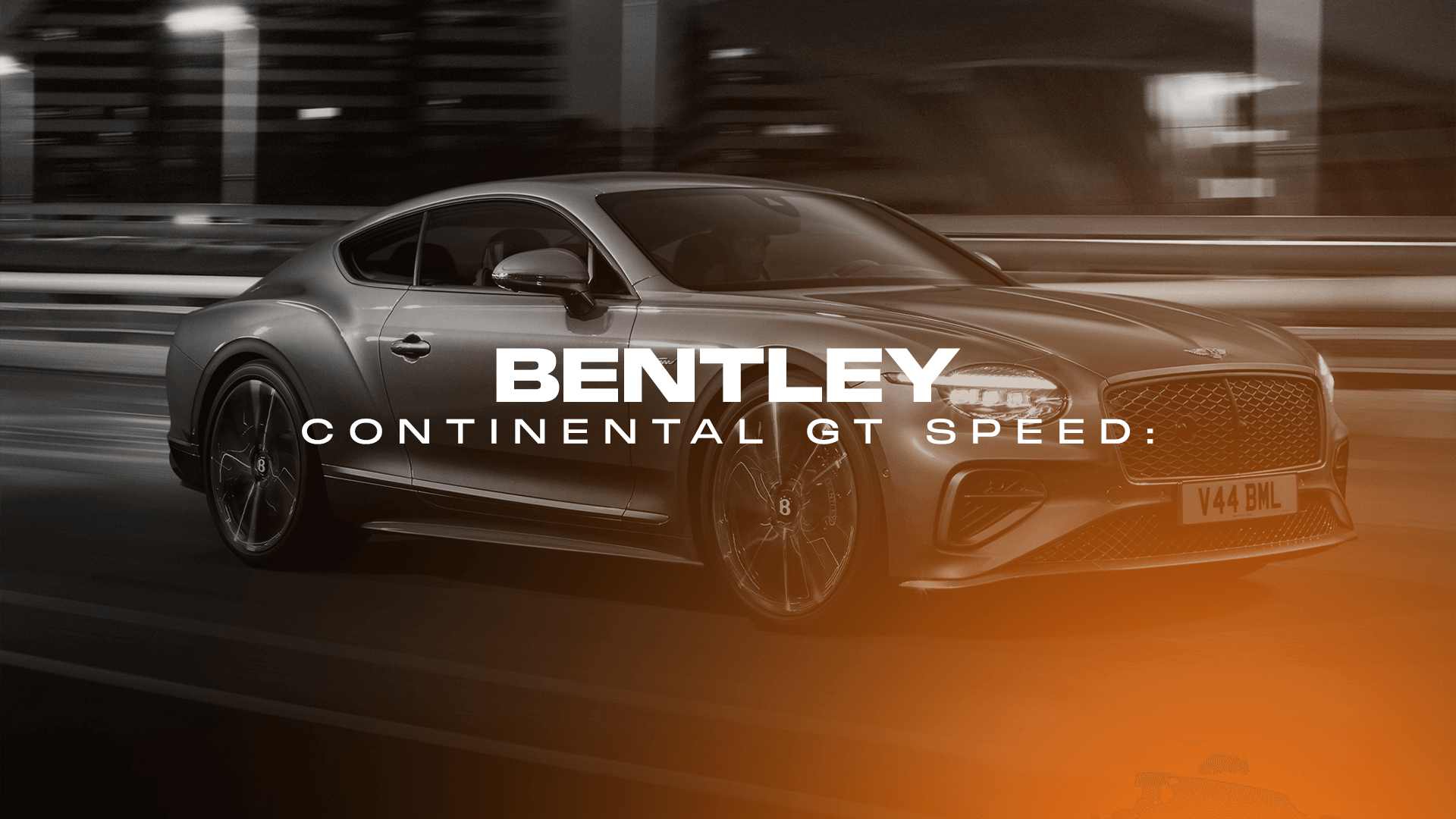Bentley Continental GT Speed: Effortless Pace, Perfect Manners
